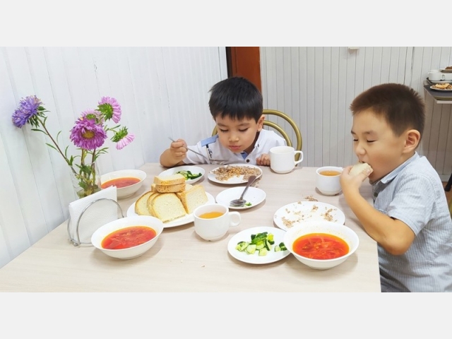 Наша школьная столовая